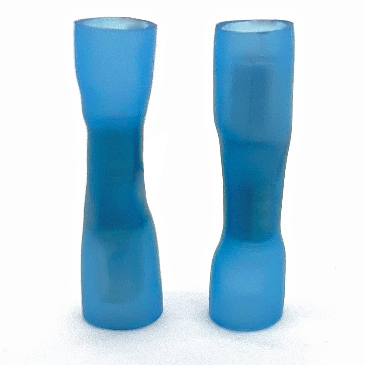 Blue Heat Shrink Marine Grade Female Bullet Connectors, AWG 16-14