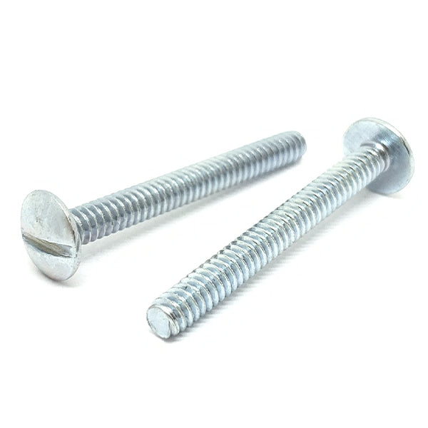 #10-32x3/8" Slotted Truss Head Machine Screws Zinc