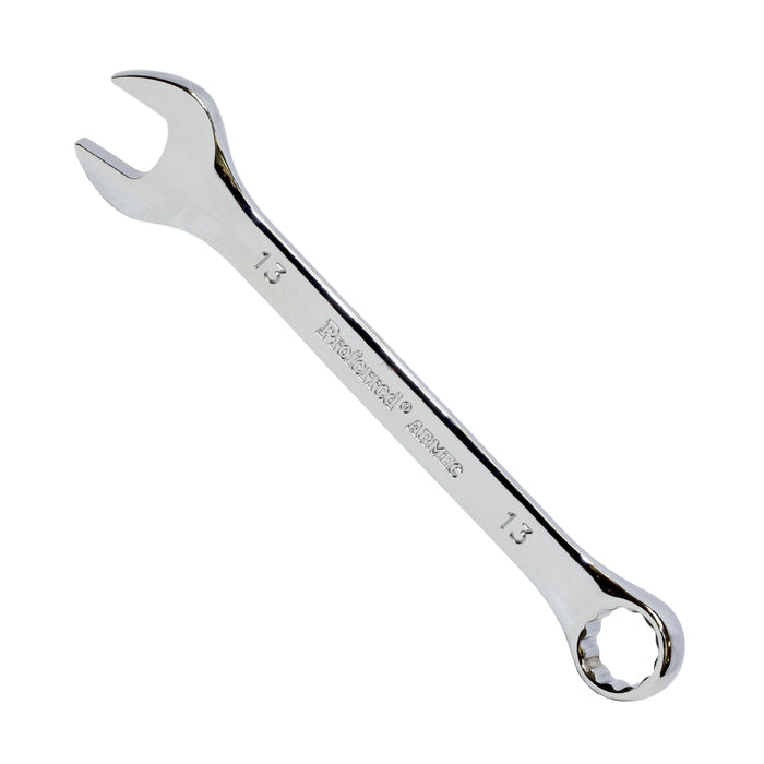 13MM (1/2") CHROME FINISH PROFERRED COMBINATION WRENCH, CHROME FINISH