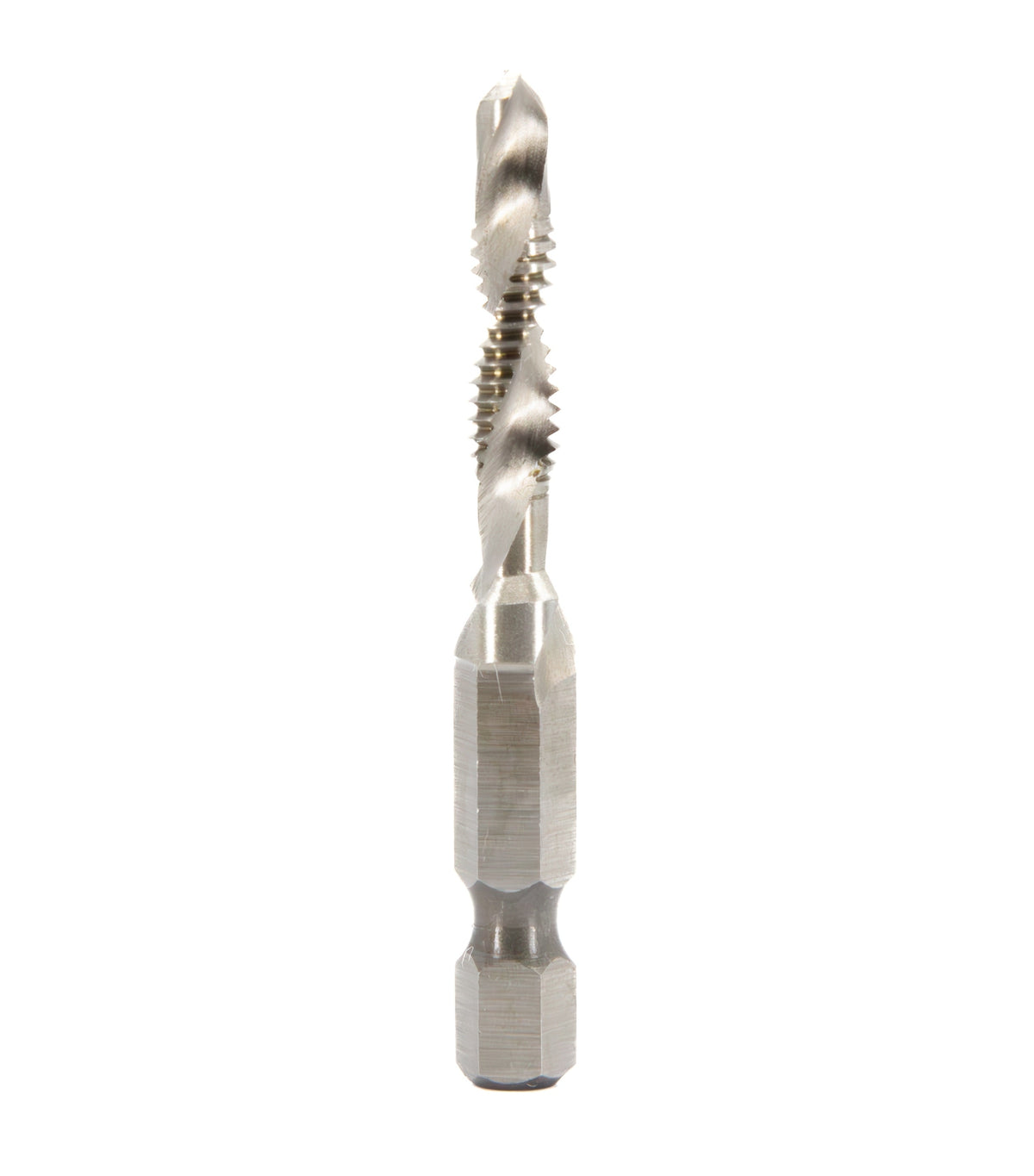 m8 X 1.25 Combined Drill Tap and Countersink with 1/4" Quick Change Hex Shank