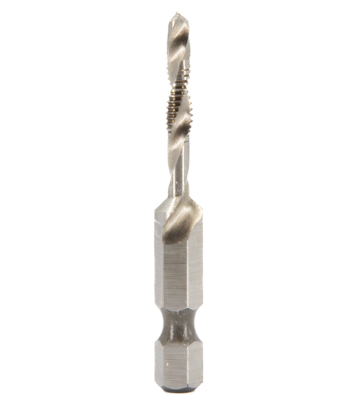 #8-32 UNC Combined Drill Tap and Countersink with 1/4" Quick Change Hex Shank