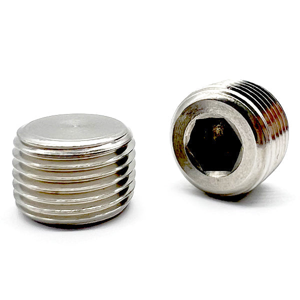 1/2"-14 18-8 Stainless Steel Dry Seal Pipe Plugs