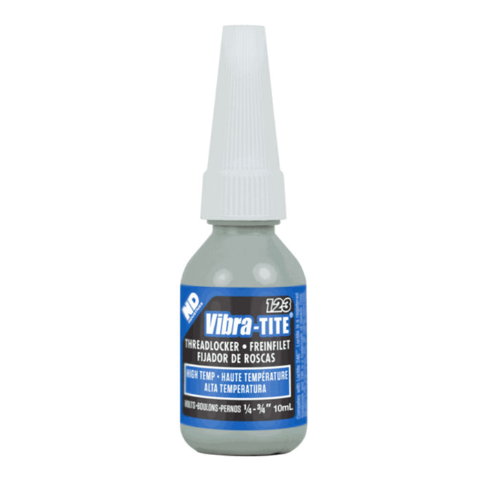 Vibra-Tite 123, Medium Strength High Temp Threadlocker, 10ml Bottle