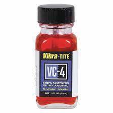 Vibra-Tite VC-4, Reusable Threadlocker, 30ml Glass Bottle