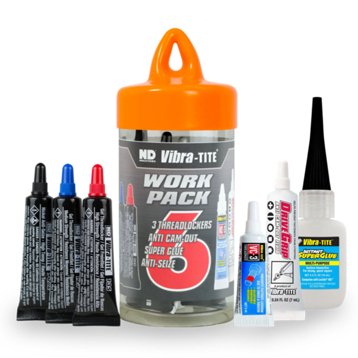 Vibra-Tite 270, 6 Piece Work Pack, 1 kit