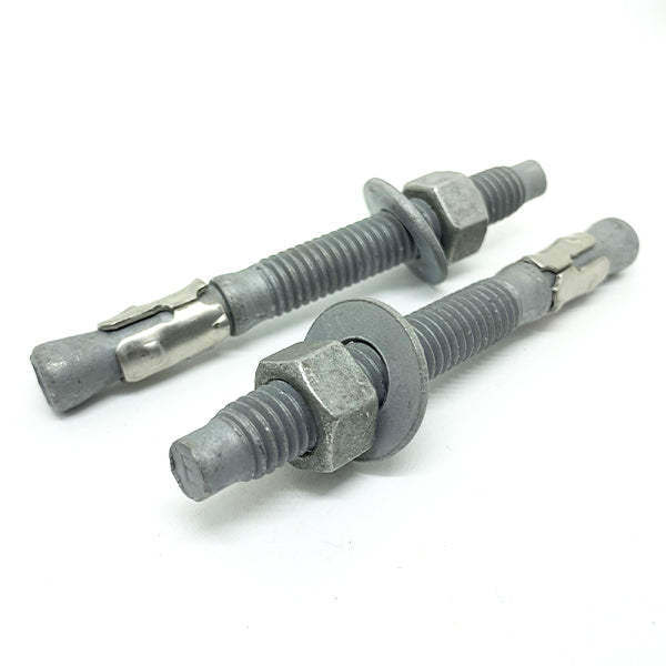 1/2-13x3-3/4" Wedge Anchor w/ Nut & Washer Galvanized Steel