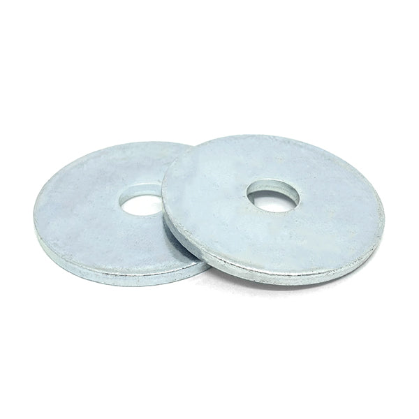 1/4"x1 Low Carbon 1/8" Extra Thick Fender Washers Zinc