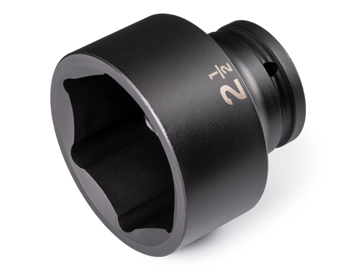 3/4 Inch Drive x 2-1/2 Inch Shallow 6-Point Impact Socket