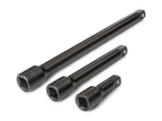 1/2 Inch Drive Impact Extension Set, 3-Piece (3, 6, 10 in.)
