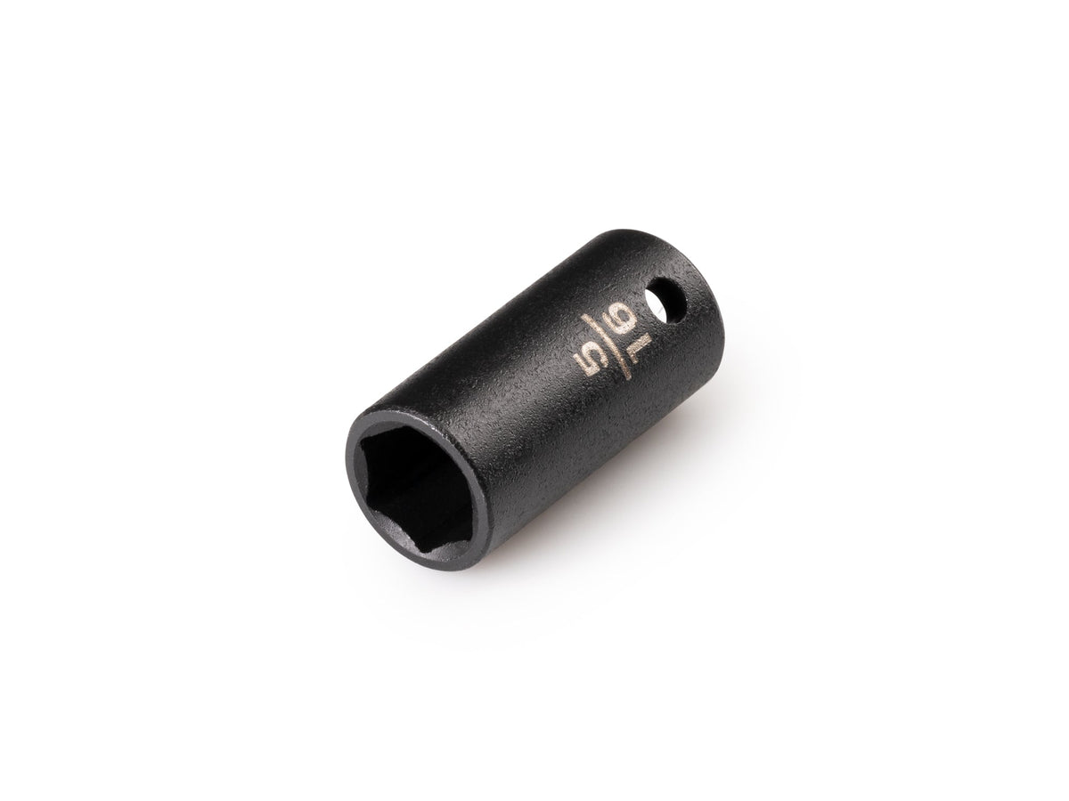 1/4 Inch Drive x 5/16 Inch Shallow 6-Point Impact Socket