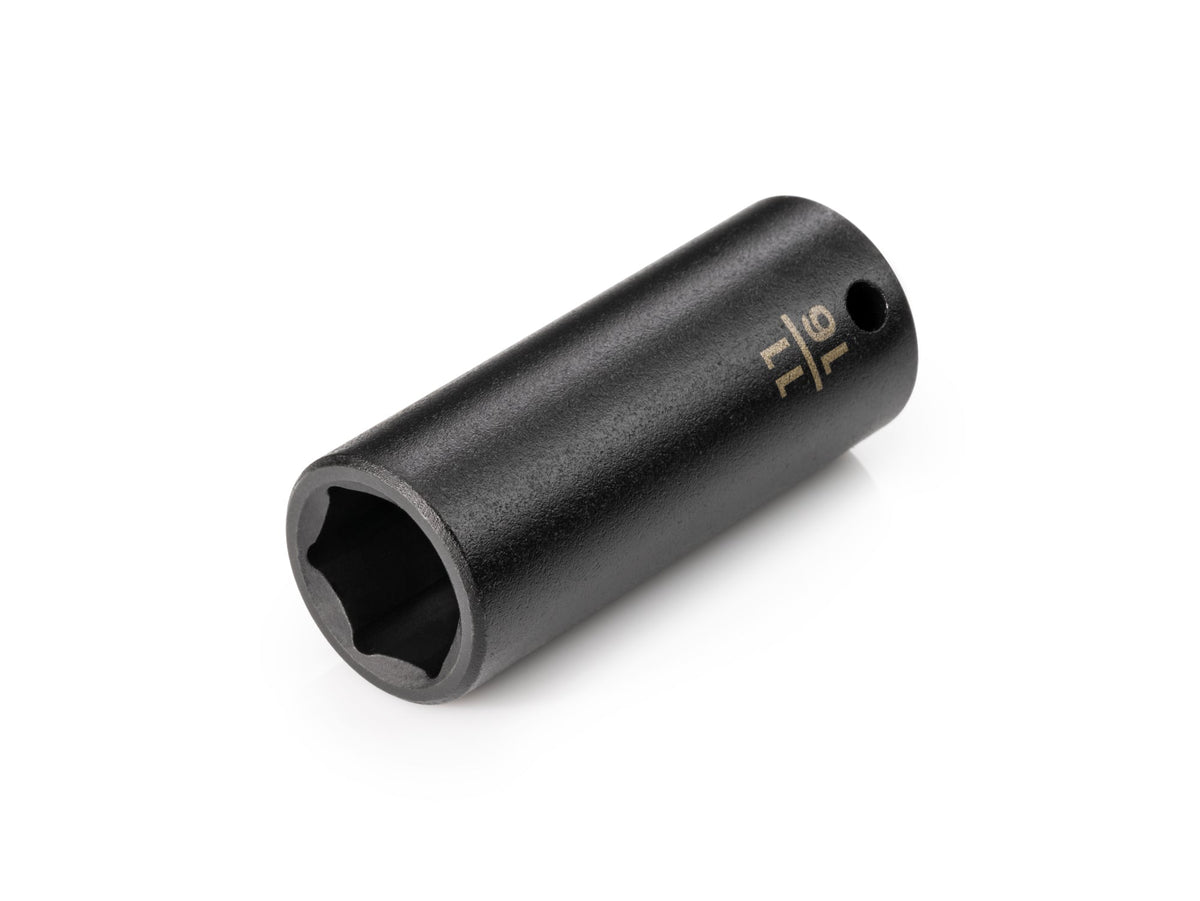 3/8 Inch Drive x 11/16 Inch Deep 6-Point Impact Socket