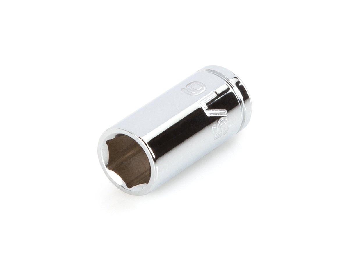 1/4 Inch Drive x 5/16 Inch Shallow 6-Point Socket
