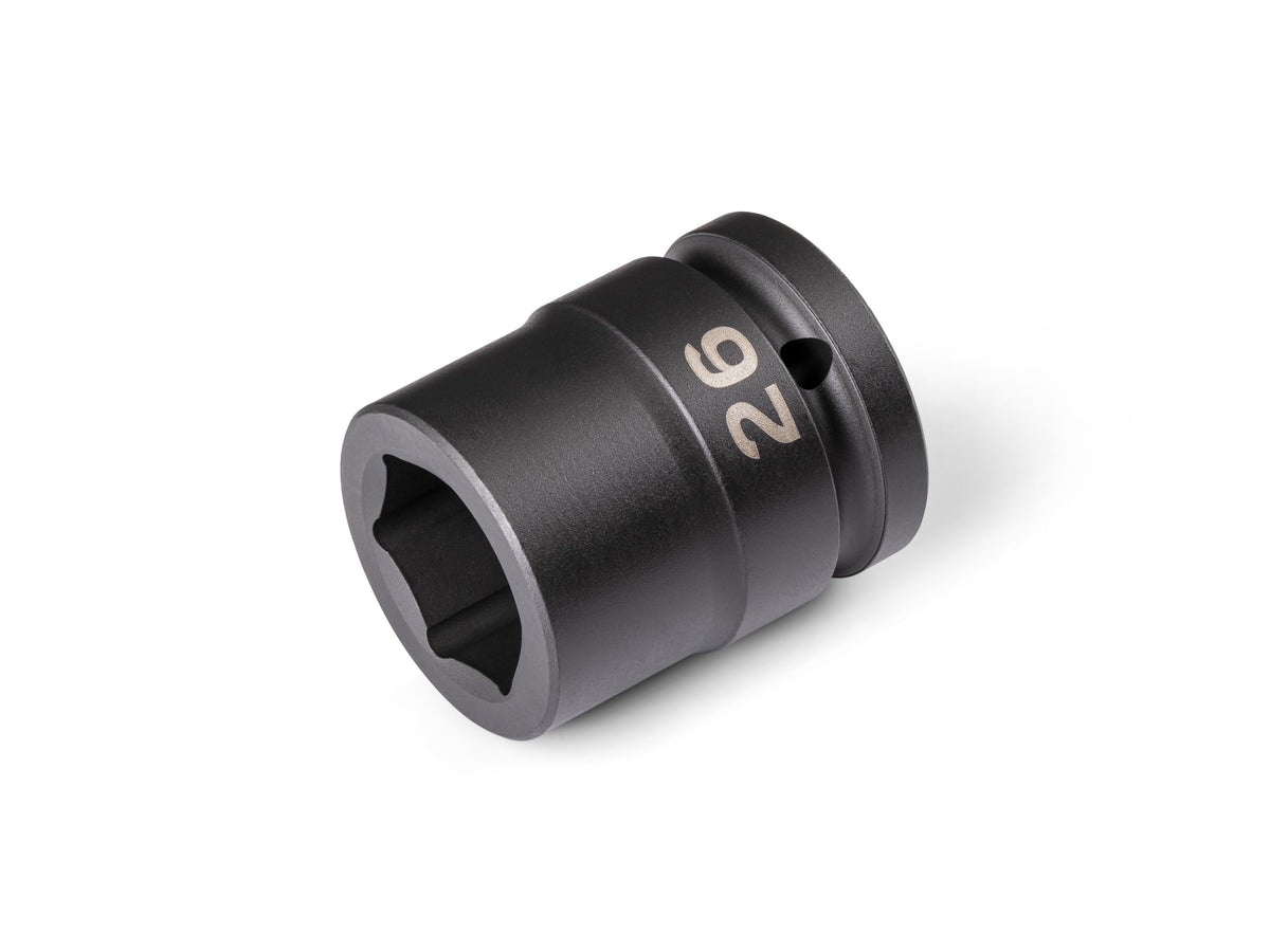 3/4 Inch Drive x 26 mm Shallow 6-Point Impact Socket