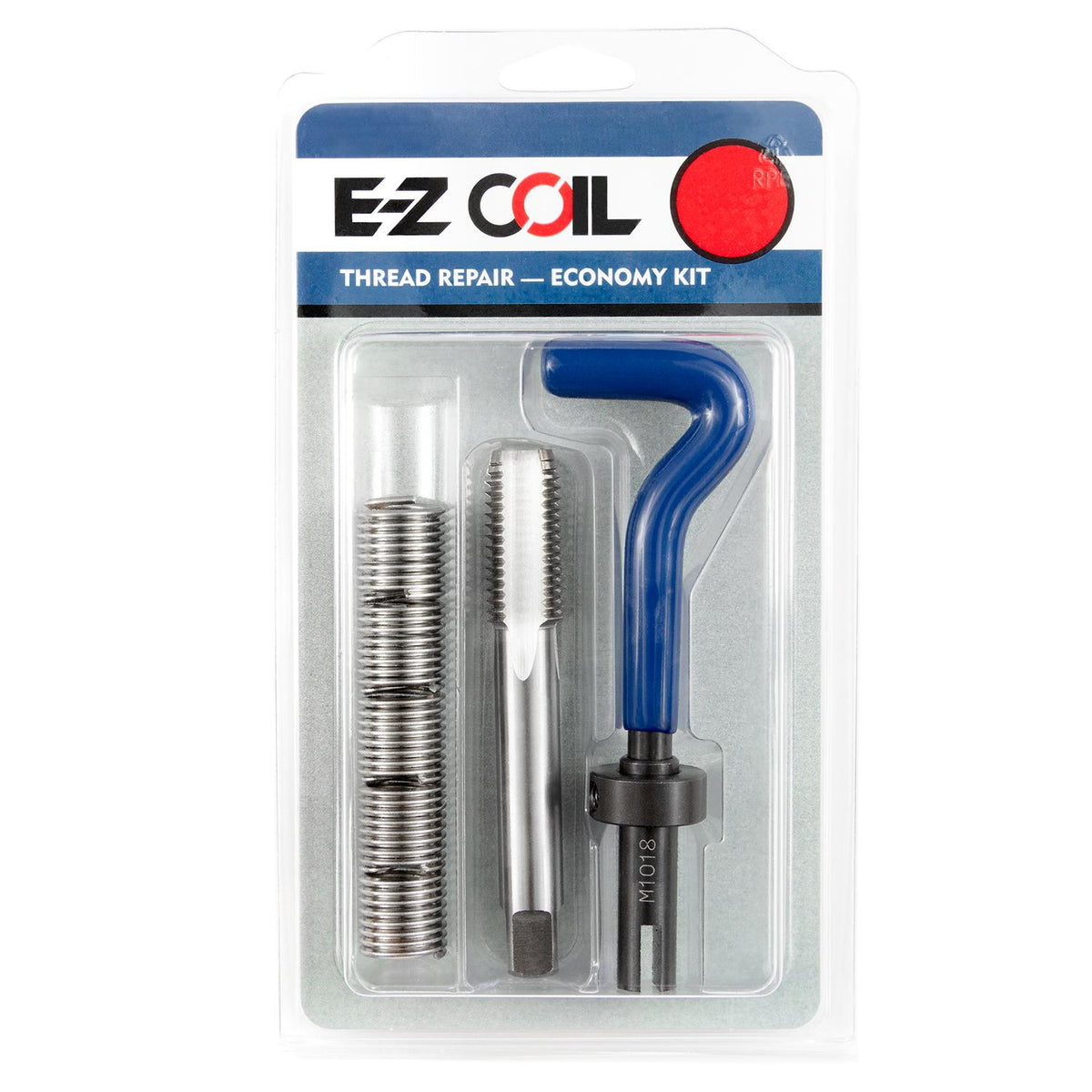 7/16"-14 Stainless Steel Threaded Coil Insert Economy Repair Kit with Inserts, Tap, and Install Tool