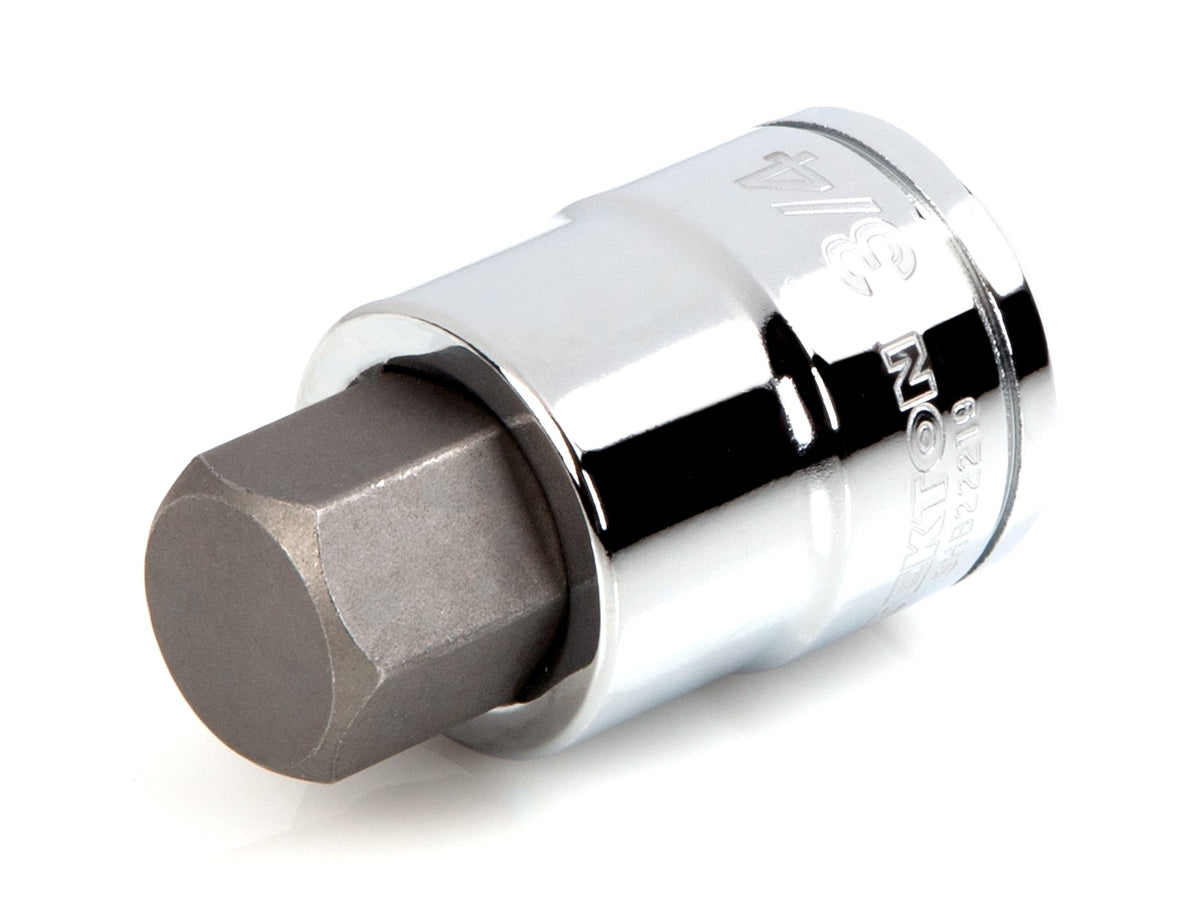 1/2 Inch Drive x 3/4 Inch Hex Bit Socket