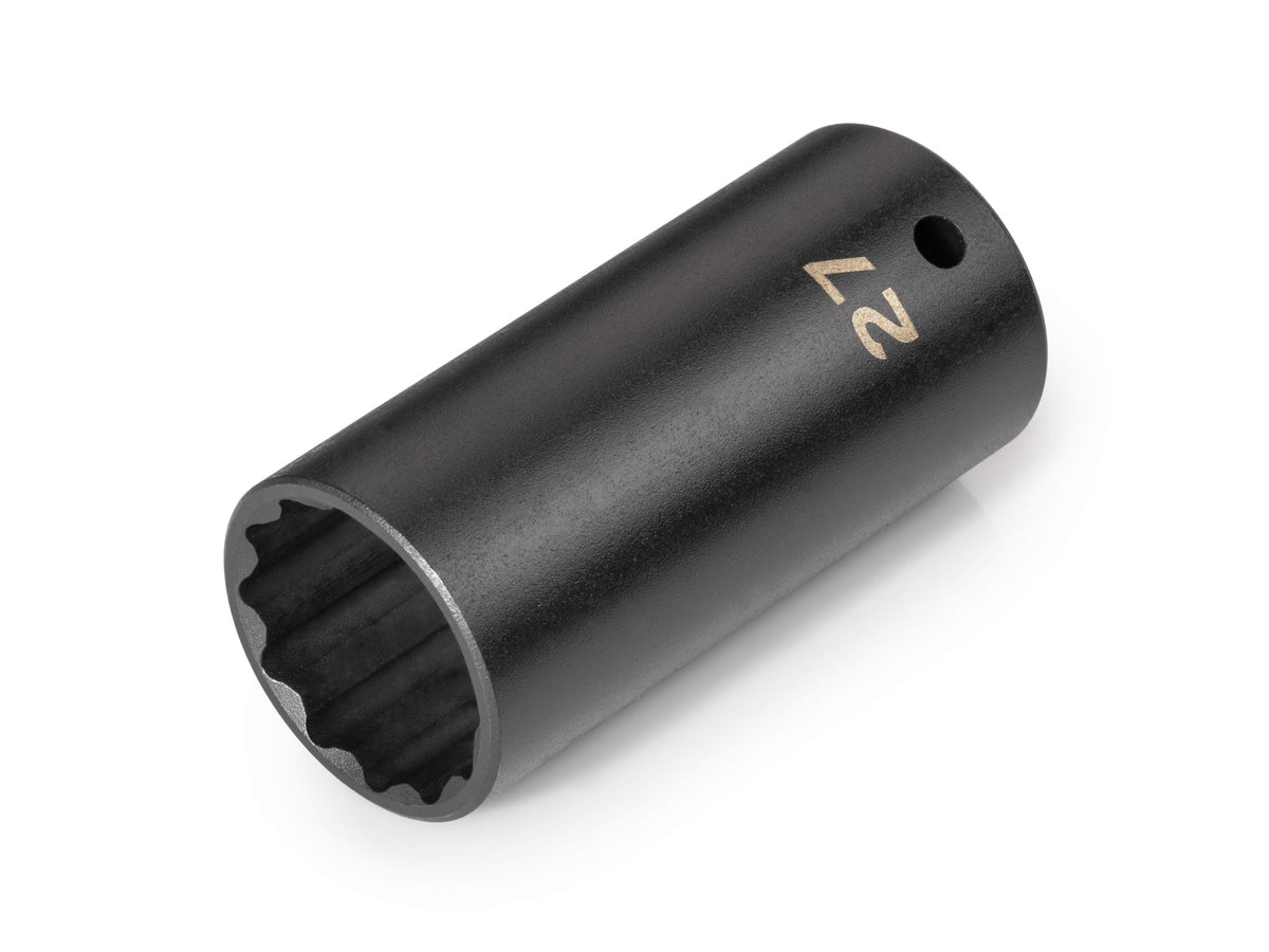 1/2 Inch Drive x 27 mm Deep 12-Point Impact Socket