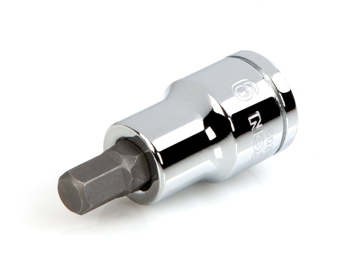 1/2 Inch Drive x 9 mm Hex Bit Socket