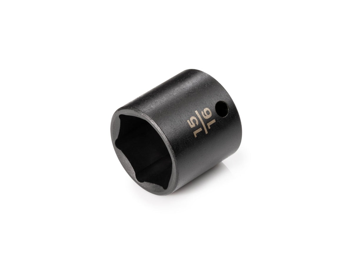 3/8 Inch Drive x 15/16 Inch Shallow 6-Point Impact Socket