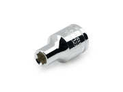 3/8 Inch Drive x 1/4 Inch Magnetic Hex Bit Holder Socket