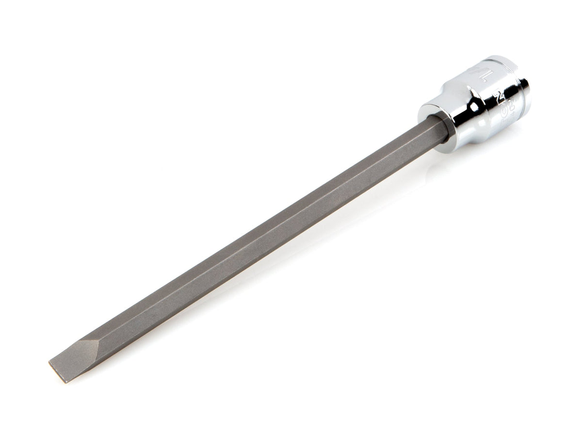 3/8 Inch Drive x 1/4 Inch Long Slotted Bit Socket