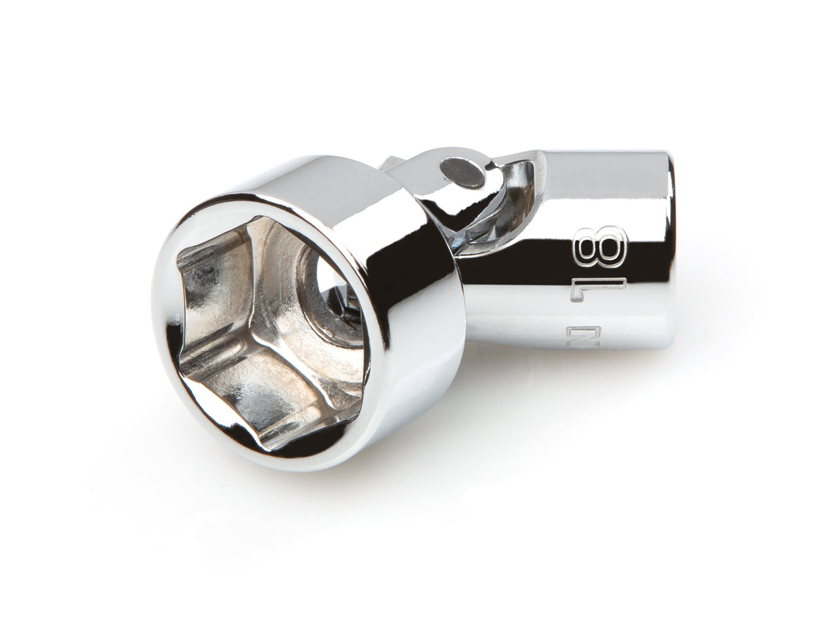 3/8 Inch Drive x 18 mm Shallow 6-Point Universal Joint Socket