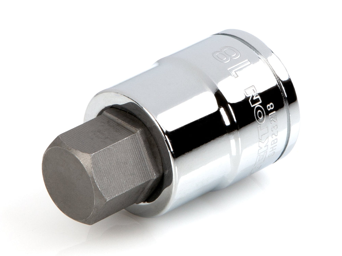 1/2 Inch Drive x 18 mm Hex Bit Socket