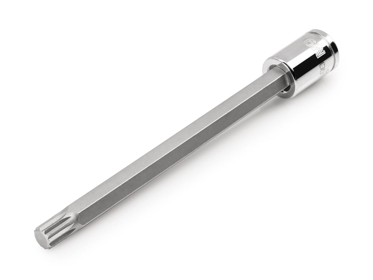 3/8 Inch Drive x M9 Long Triple Square Bit Socket
