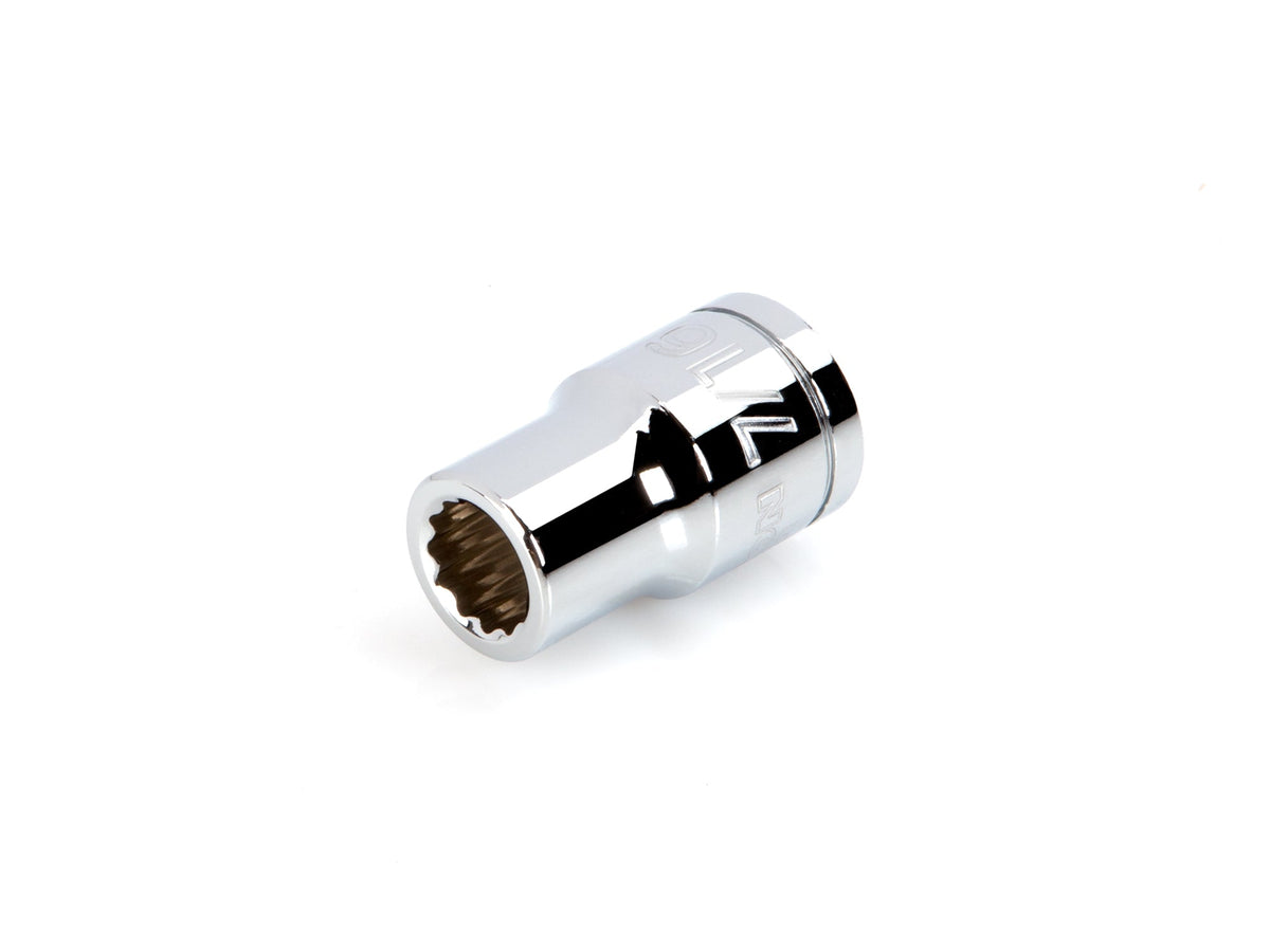 1/2 Inch Drive x 7/16 Inch Shallow 12-Point Socket