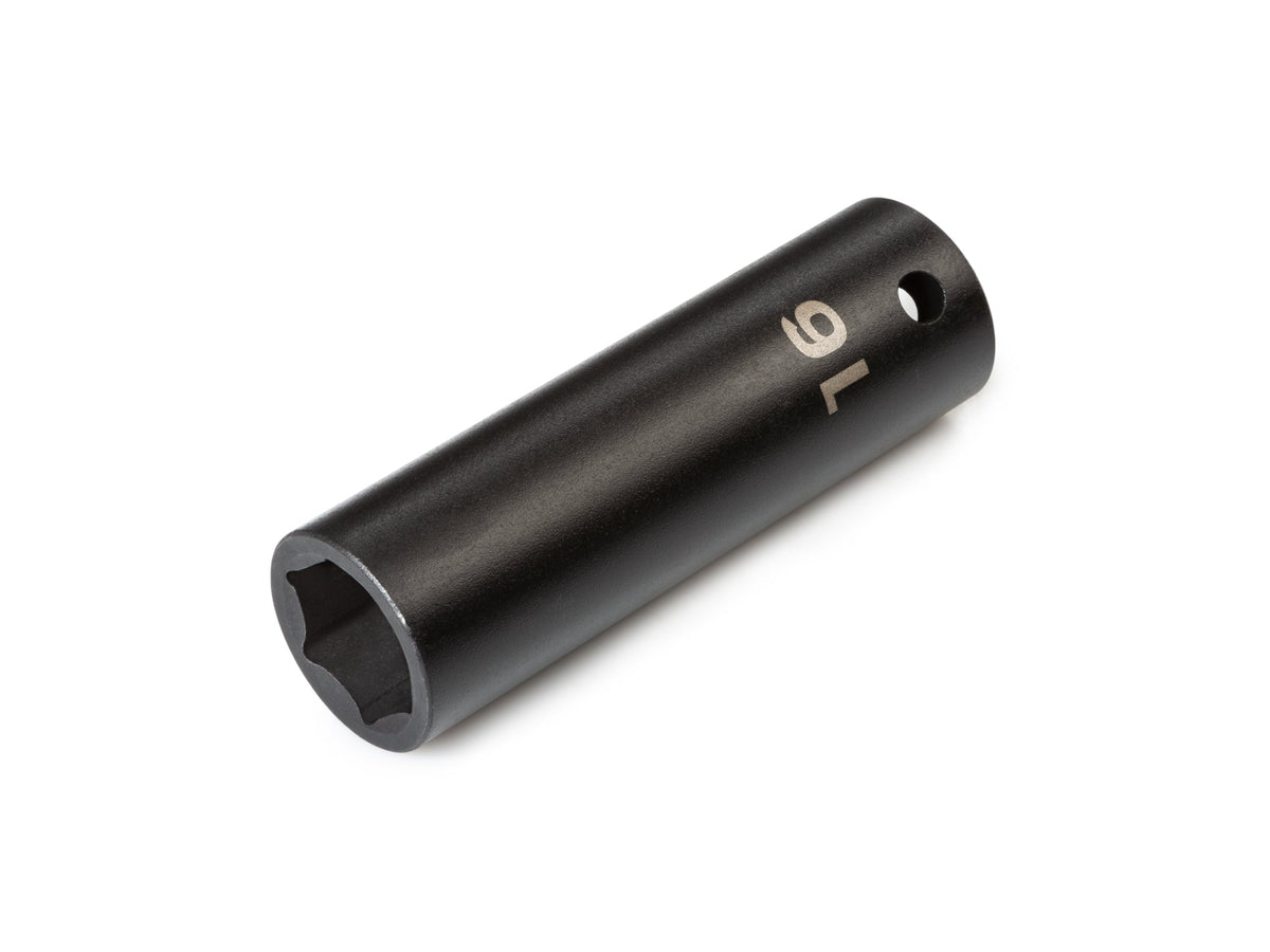 1/2 Inch Drive x 16 mm Deep 6-Point Impact Socket