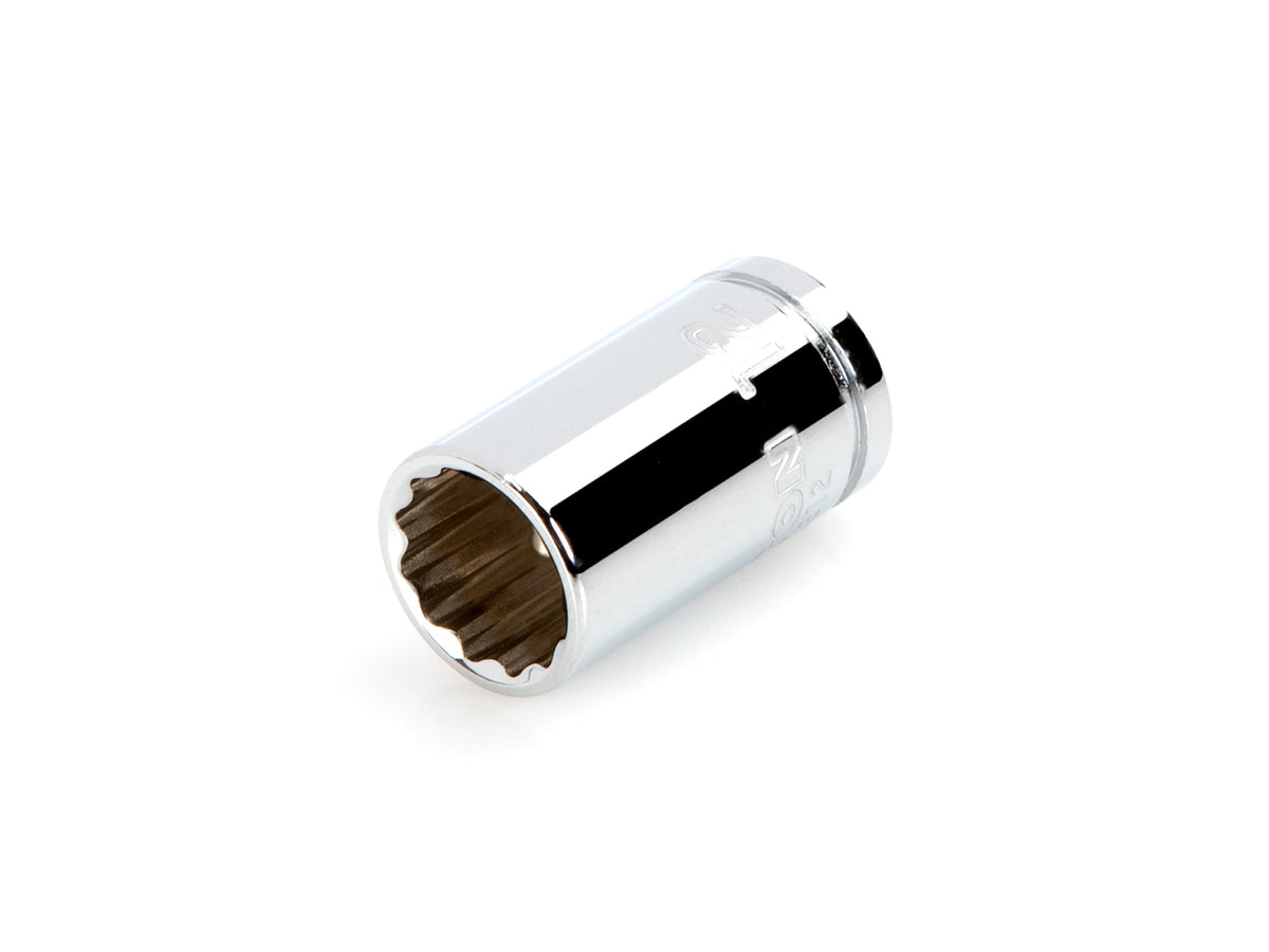 3/8 Inch Drive x 12 mm Shallow 12-Point Socket
