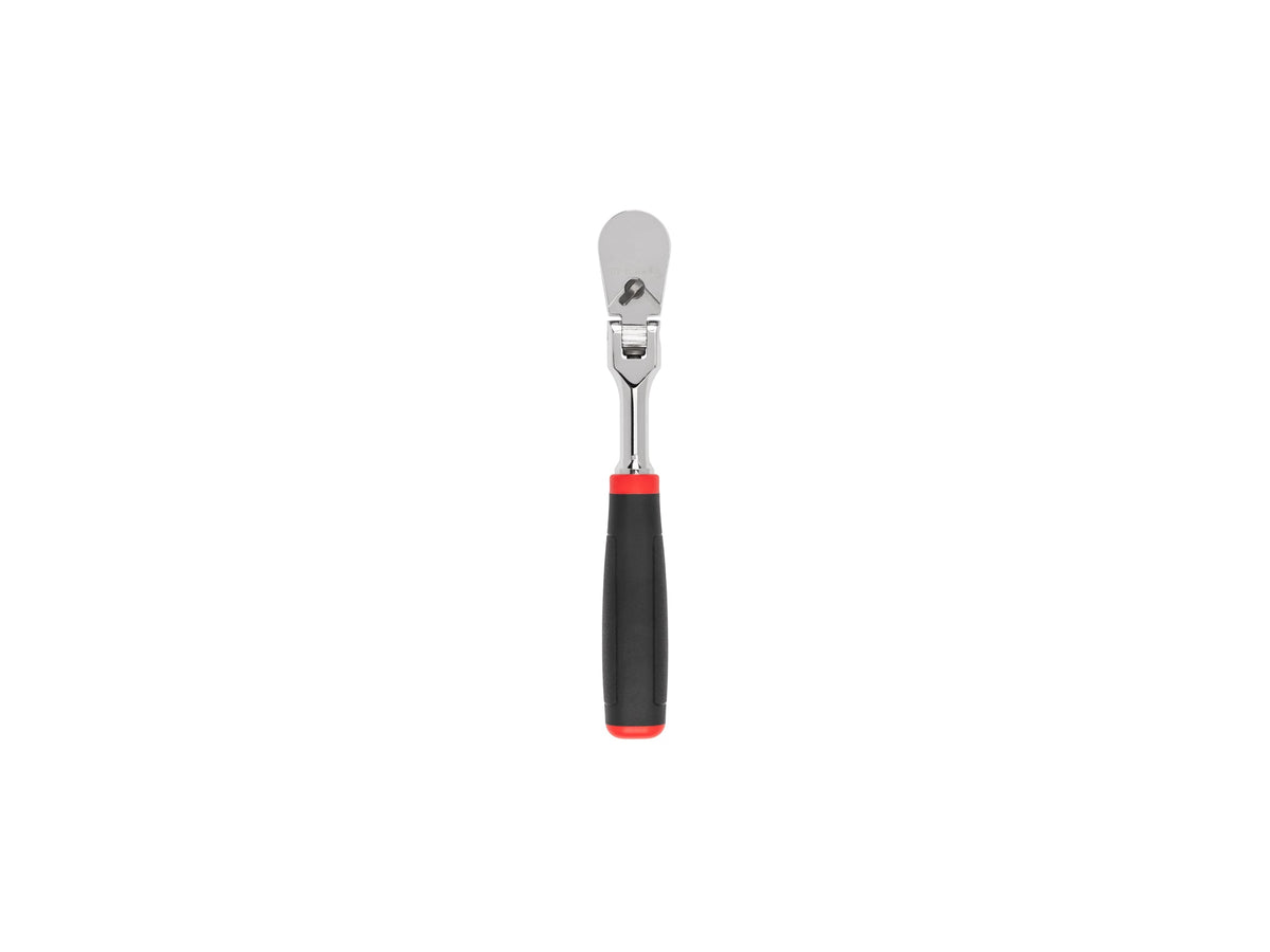 3/8 Inch Drive x 8 Inch Flex Head Non-Quick-Release Comfort Grip Ratchet