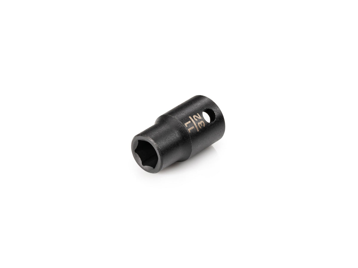3/8 Inch Drive x 11/32 Inch Shallow 6-Point Impact Socket