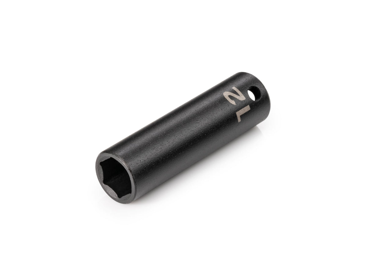 3/8 Inch Drive x 12 mm Deep 6-Point Impact Socket