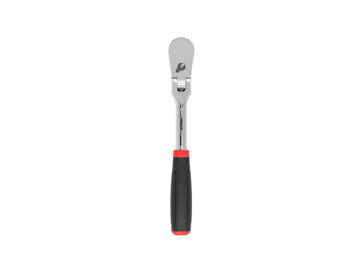 1/2 Inch Drive x 10-1/2 Inch Flex Head Non-Quick-Release Comfort Grip Ratchet