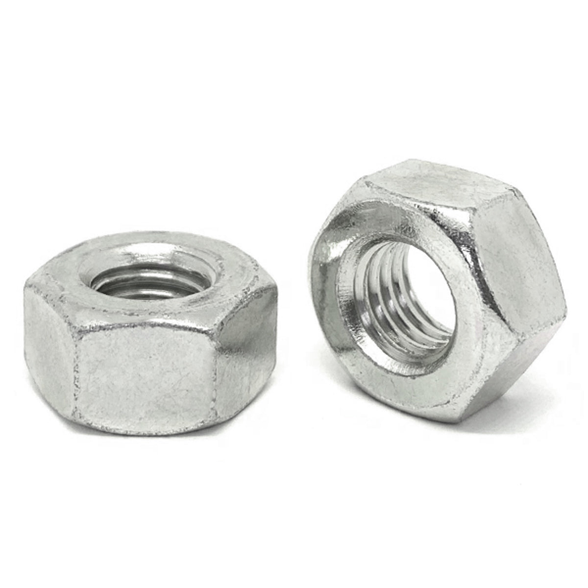 5/8"-11 Stainless Steel Heavy Hex Nuts