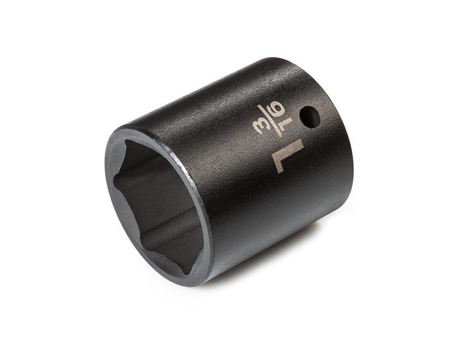 1/2 Inch Drive x 1-3/16 Inch Shallow 6-Point Impact Socket