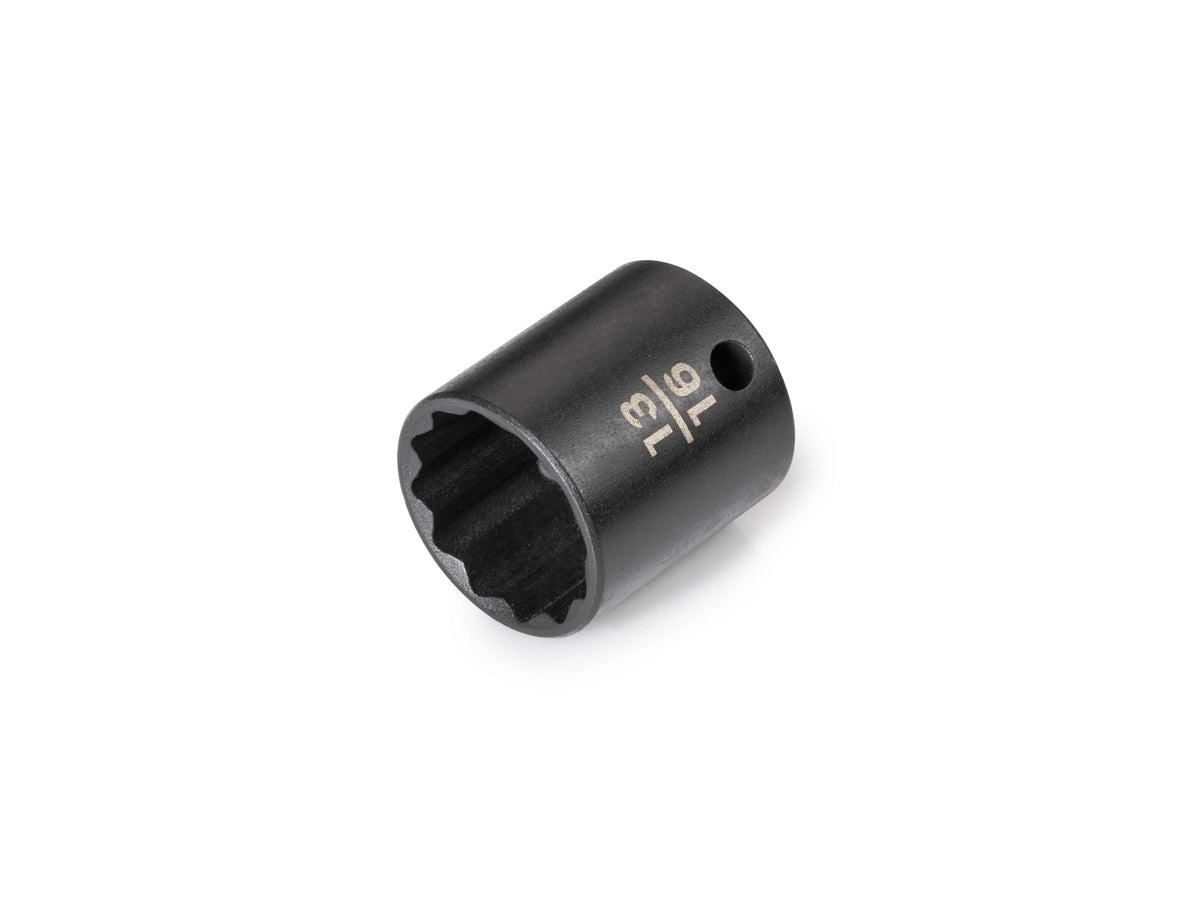 3/8 Inch Drive x 13/16 Inch Shallow 12-Point Impact Socket