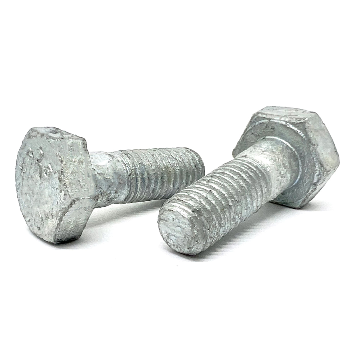 5/8-11x4-1/2" A325 Structural Hex Bolts Partial Thread Hot Dip Galvanized