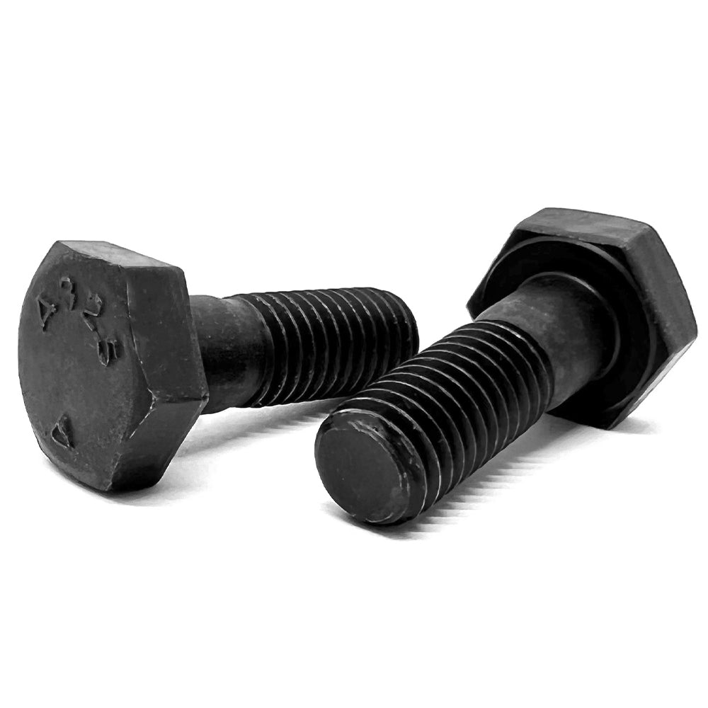 1-8x3-3/4" A325 Structural Hex Bolts Partial Thread Plain