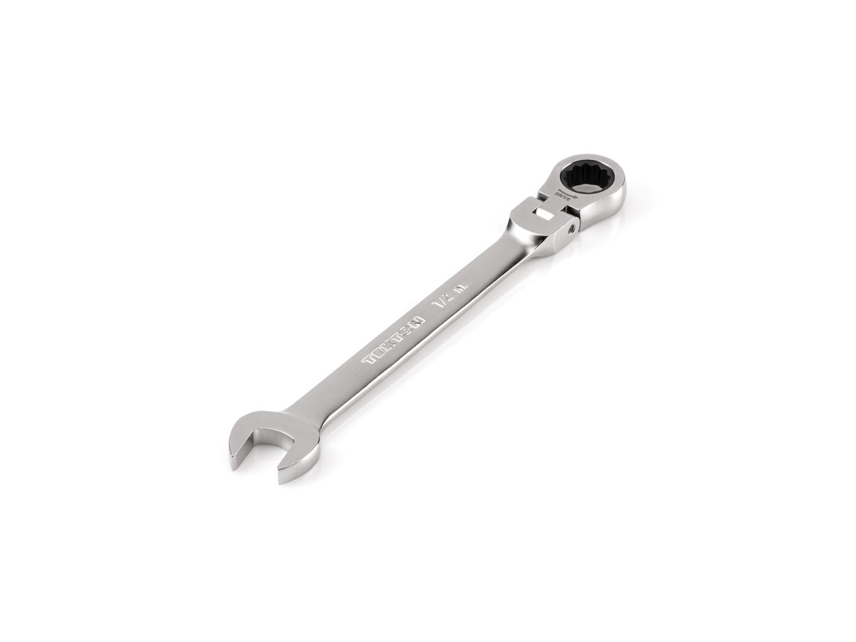 1/2 Inch Flex Head 12-Point Ratcheting Combination Wrench