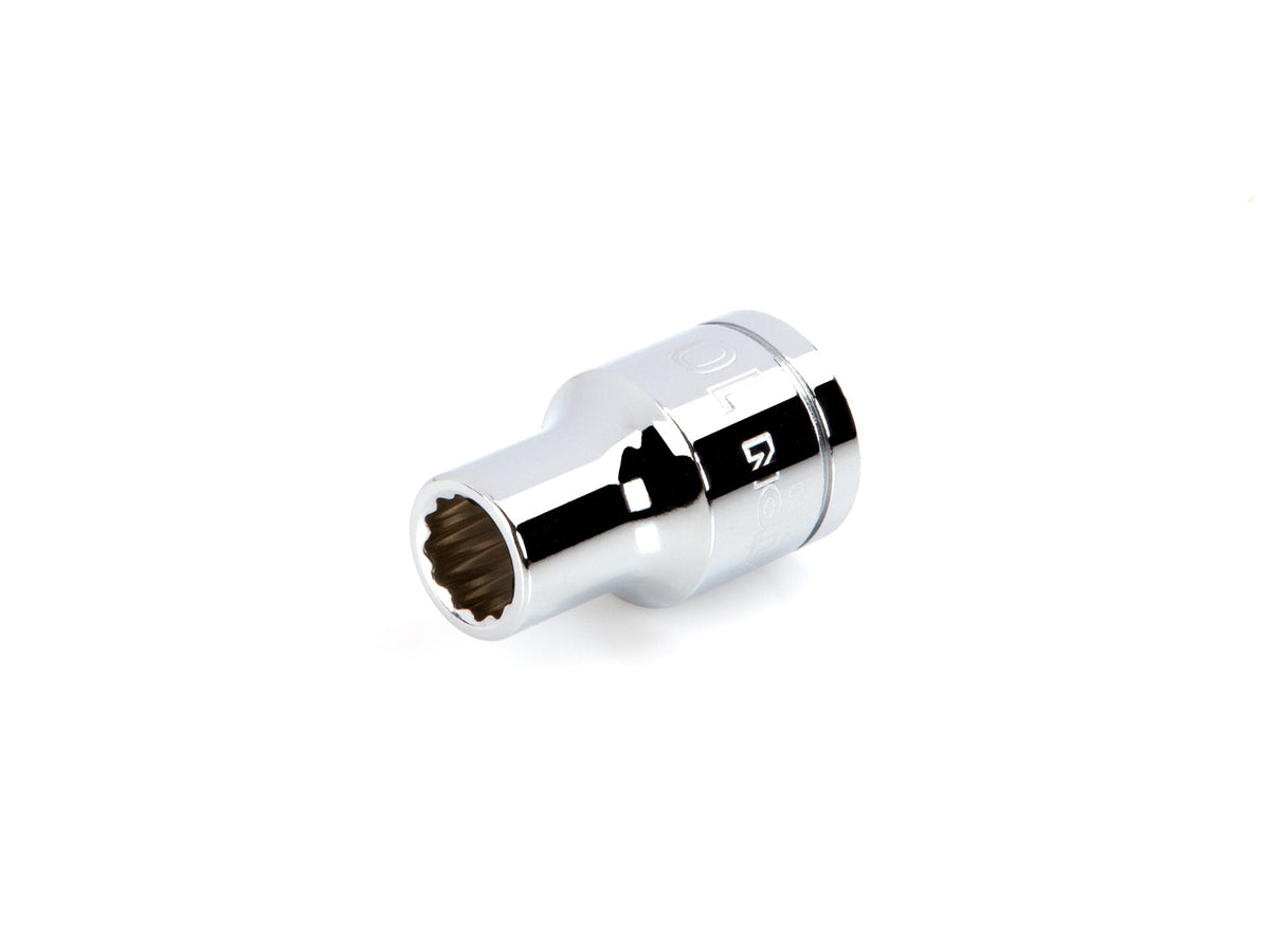 1/2 Inch Drive x 10 mm Shallow 12-Point Socket