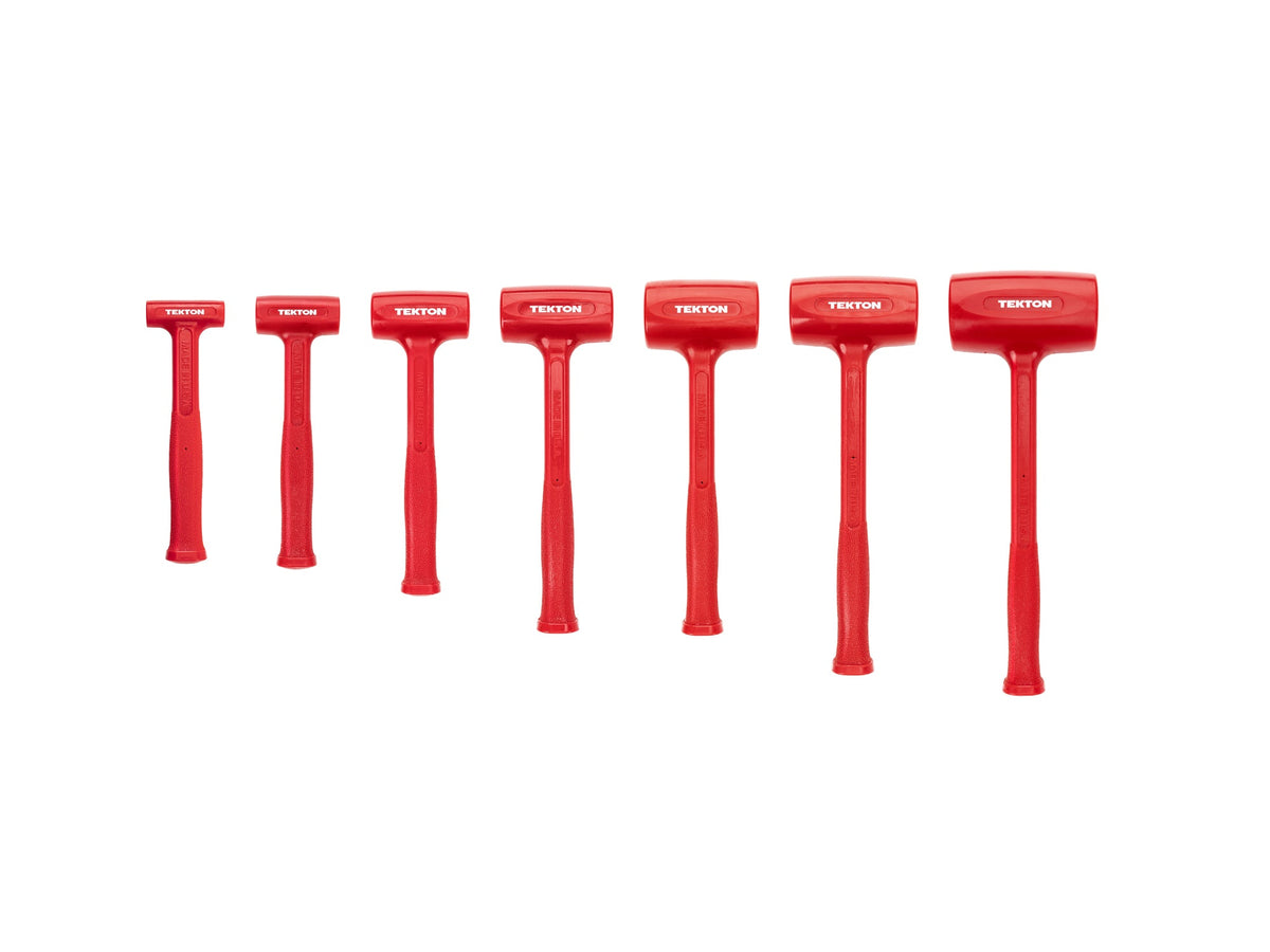 Dead Blow Hammer Set, 7-Piece (8, 13, 21, 26, 39, 45, 53 oz.)