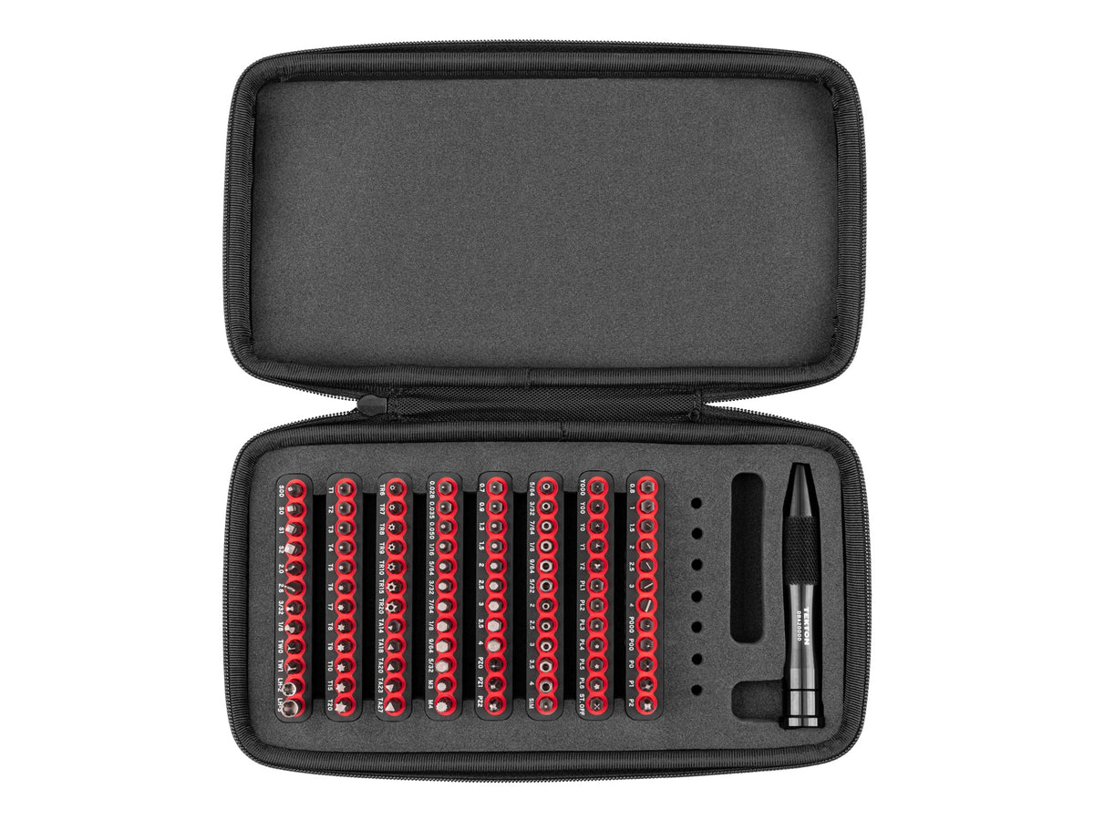 4 mm Precision Bit Driver and Bit Set with Case (97-Piece)