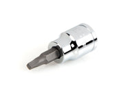 3/8 Inch Drive x #3 Square Recess Bit Socket