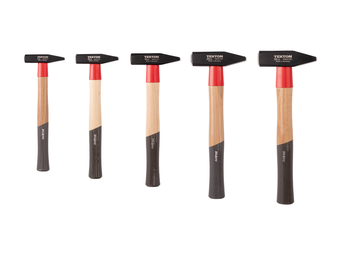 Cross Peen Hammer Set, 5-Piece (7, 10, 18, 28, 35 oz.)