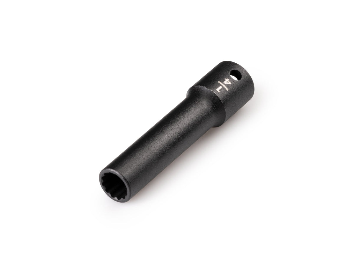 1/4 Inch Drive x 1/4 Inch Deep 12-Point Impact Socket