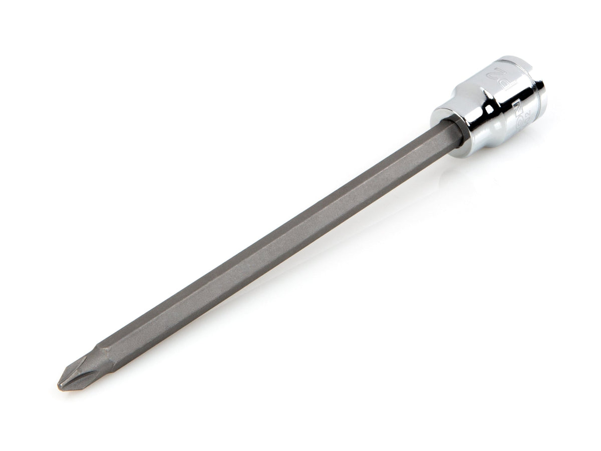 3/8 Inch Drive x #2 Long Phillips Bit Socket