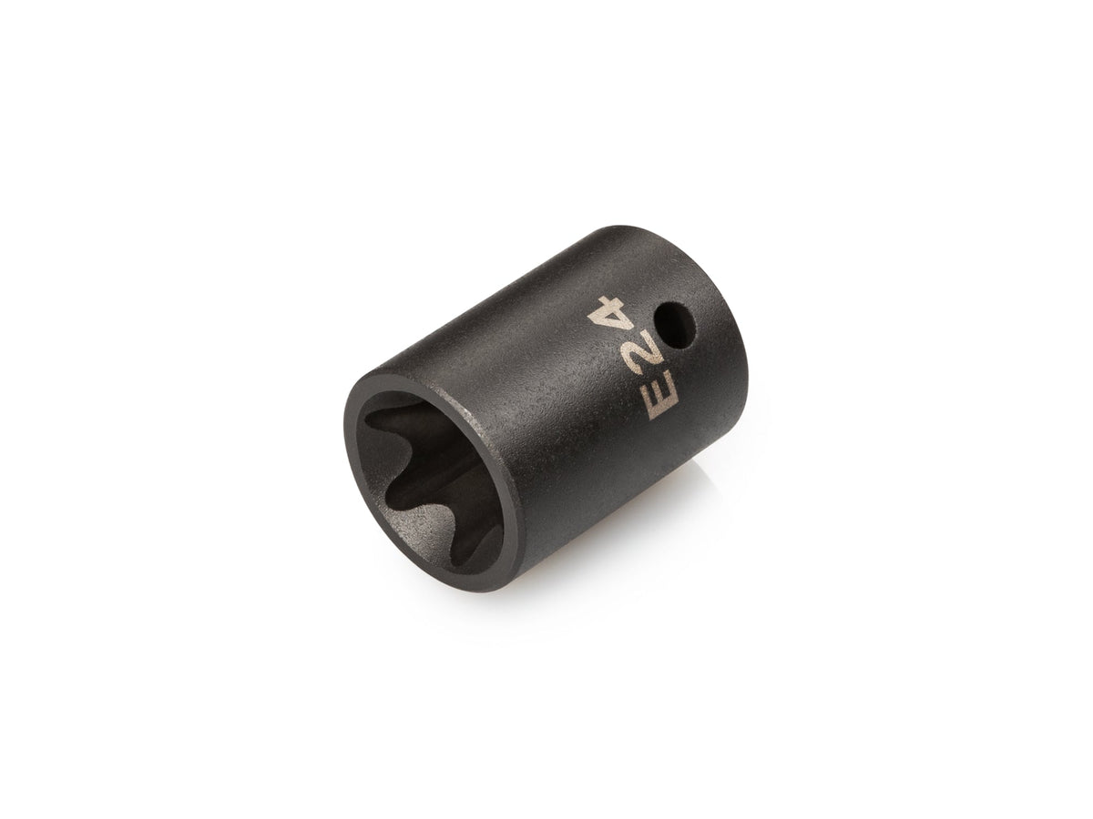 1/2 Inch Drive x E24 Shallow External Star Impact Socket
