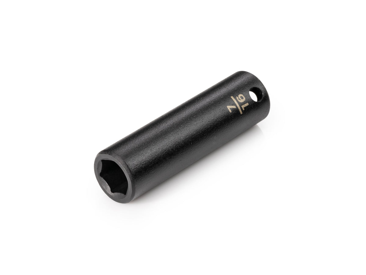 3/8 Inch Drive x 7/16 Inch Deep 6-Point Impact Socket