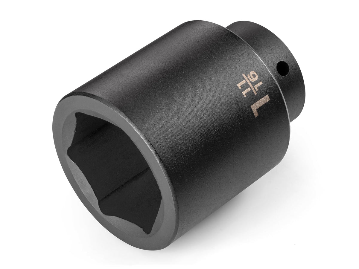 1/2 Inch Drive x 1-11/16 Inch Deep 6-Point Impact Socket